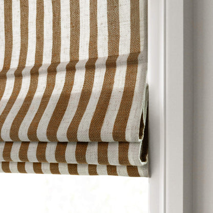 Alfred Stripe Custom Roman Shades