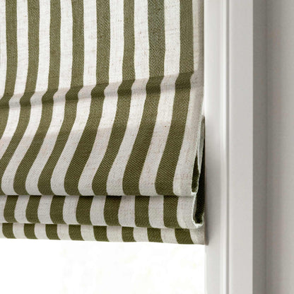 Alfred Stripe Custom Roman Shades