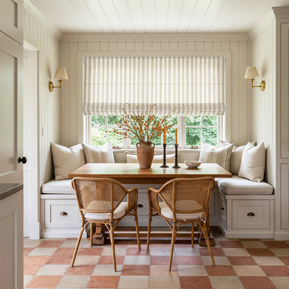 Alfred Stripe Custom Roman Shades