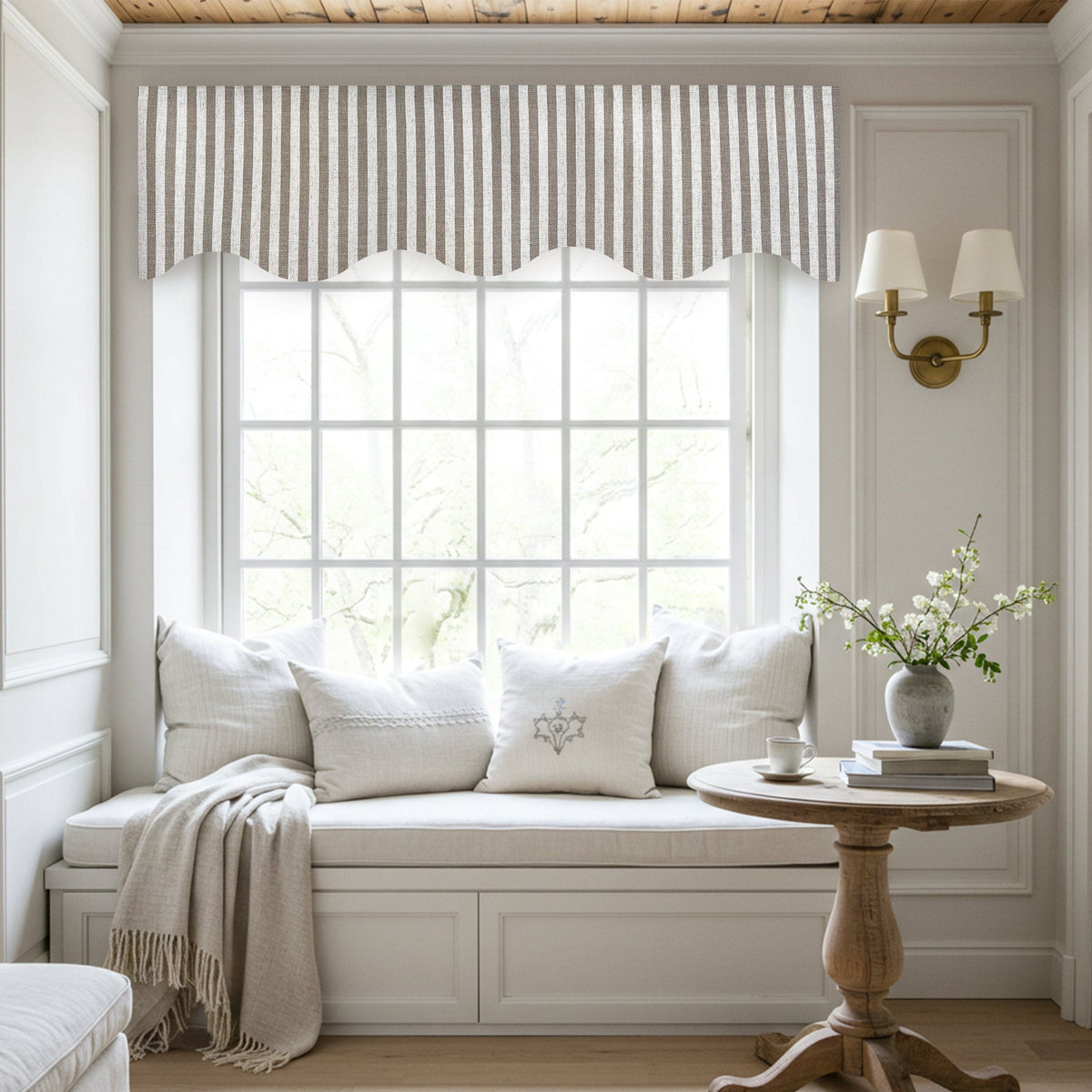 Alfred Stripe Custom Valances