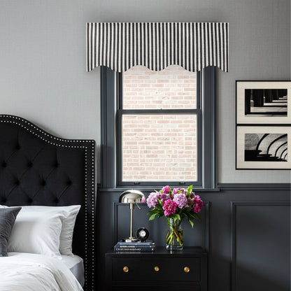 Alfred Stripe Custom Valances