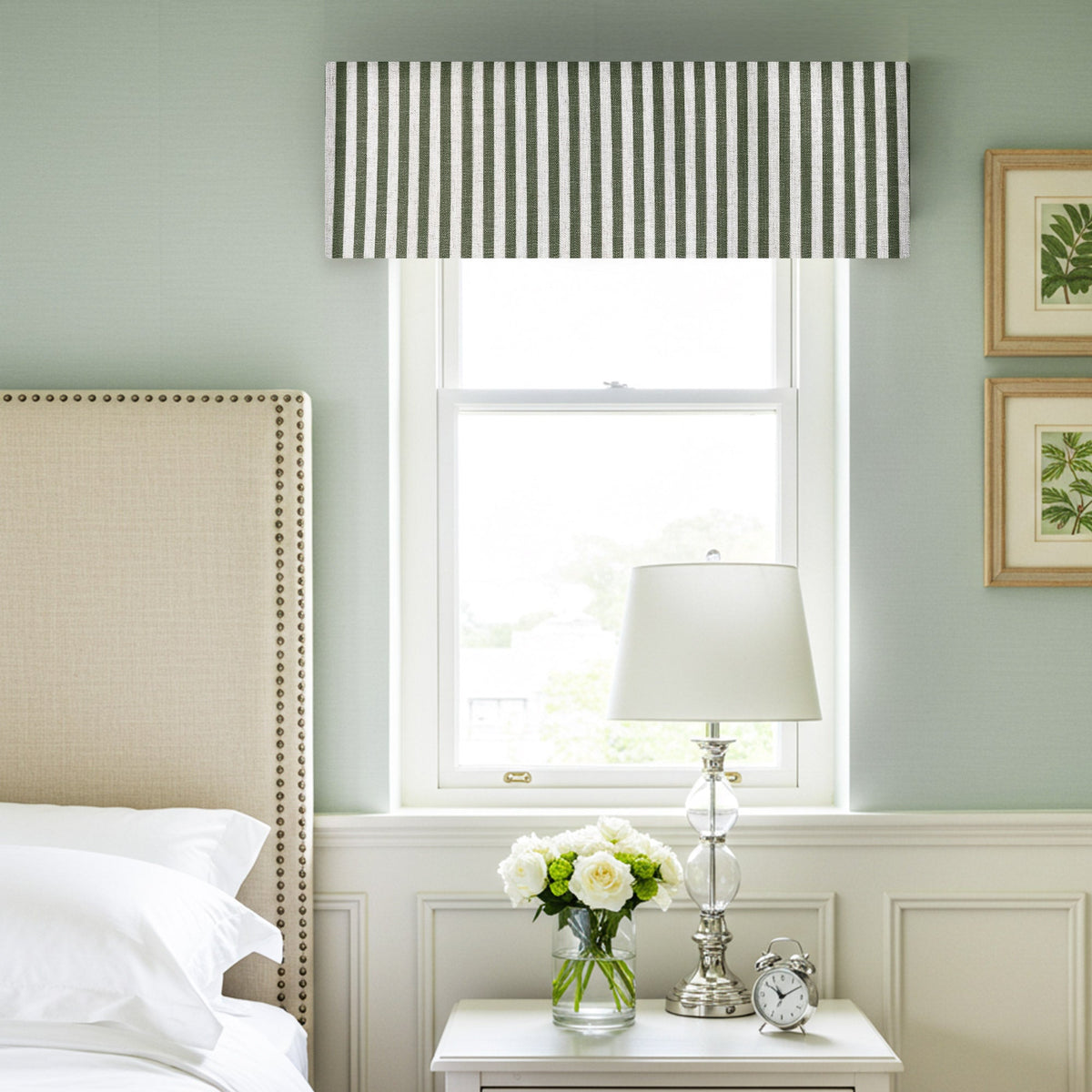Alfred Stripe Custom Valances