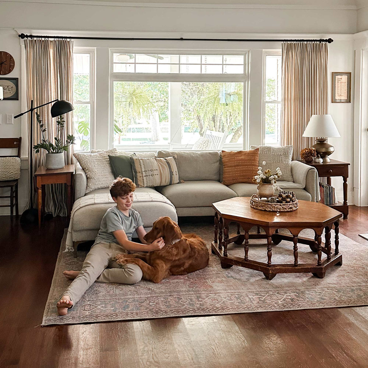 Alfred Stripe Linen Custom Curtains