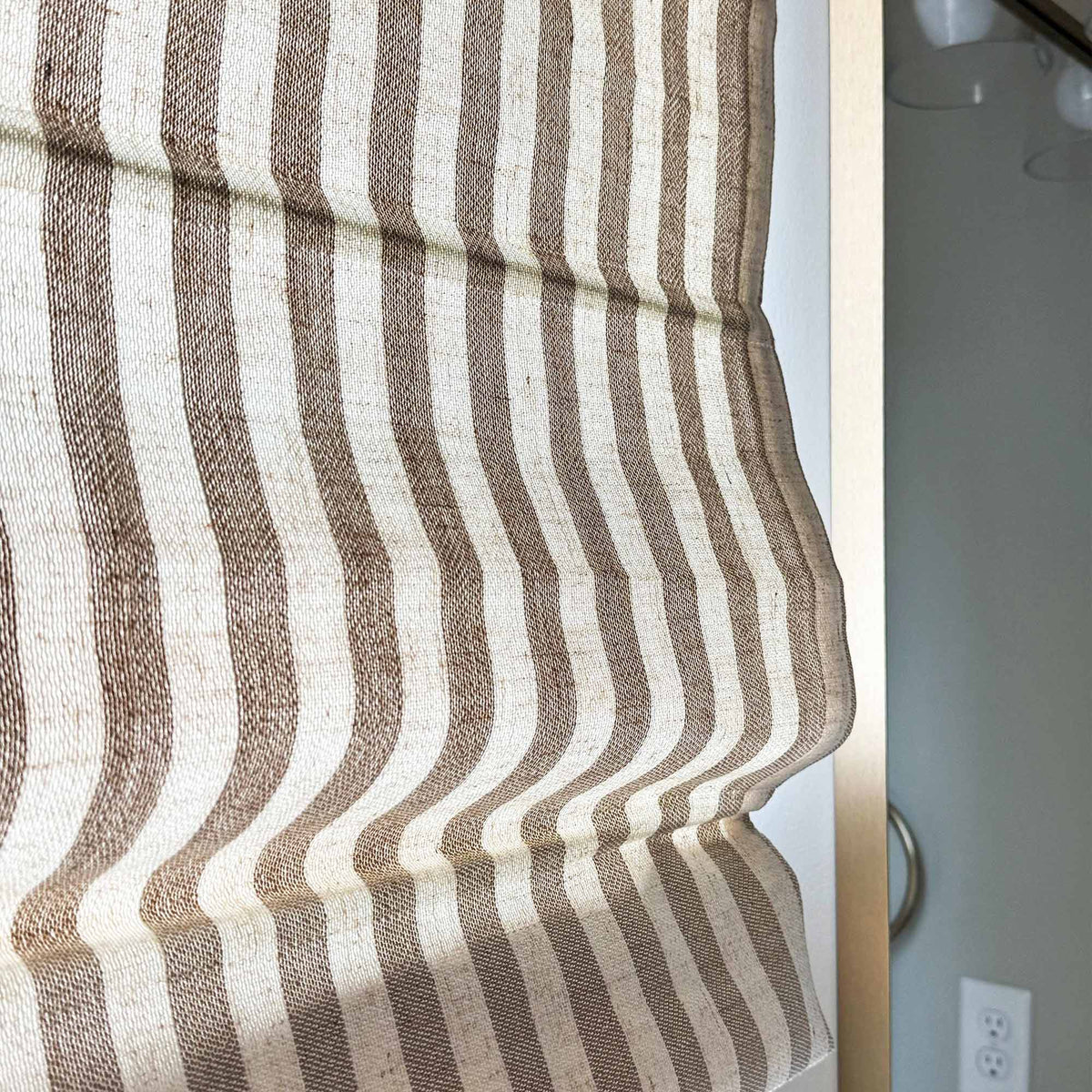 Alfred Stripe Custom Roman Shades