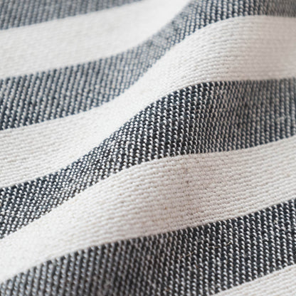 Alfred Stripe Linen Custom Curtains