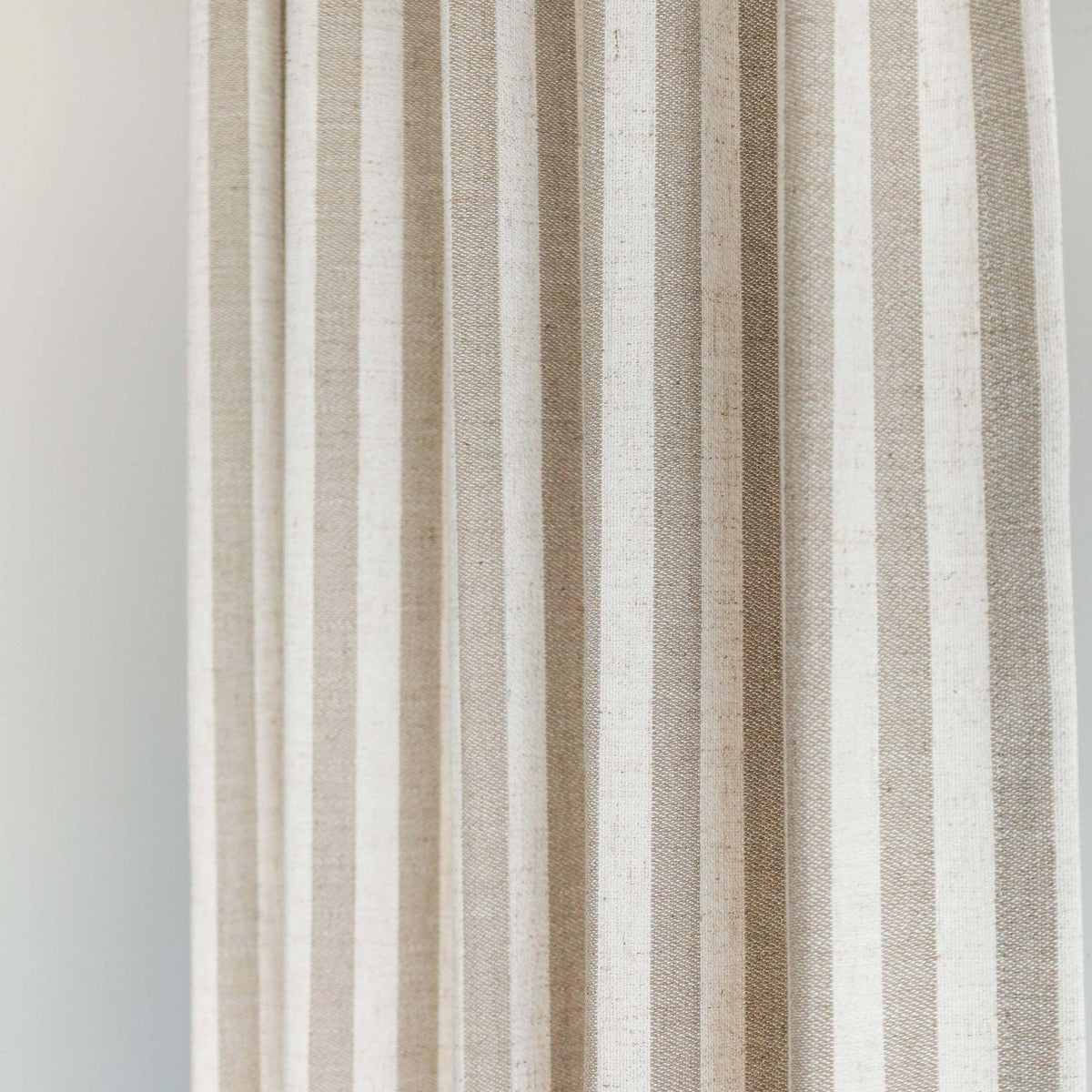 Alfred Stripe Linen Custom Curtains