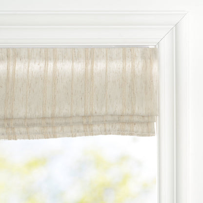 Amber Stripe Pattern Roman Shades