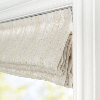 Amber Stripe Pattern Roman Shades