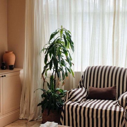 Amber Stripe Pattern Curtains
