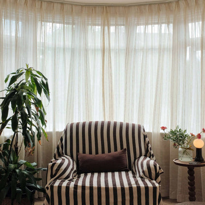 Amber Stripe Pattern Curtains