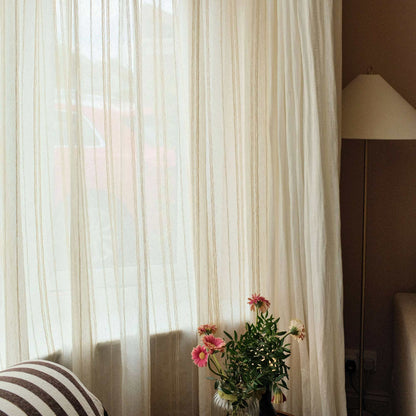 Amber Stripe Pattern Curtains
