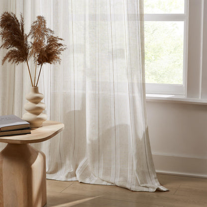 Amber Stripe Pattern Curtains