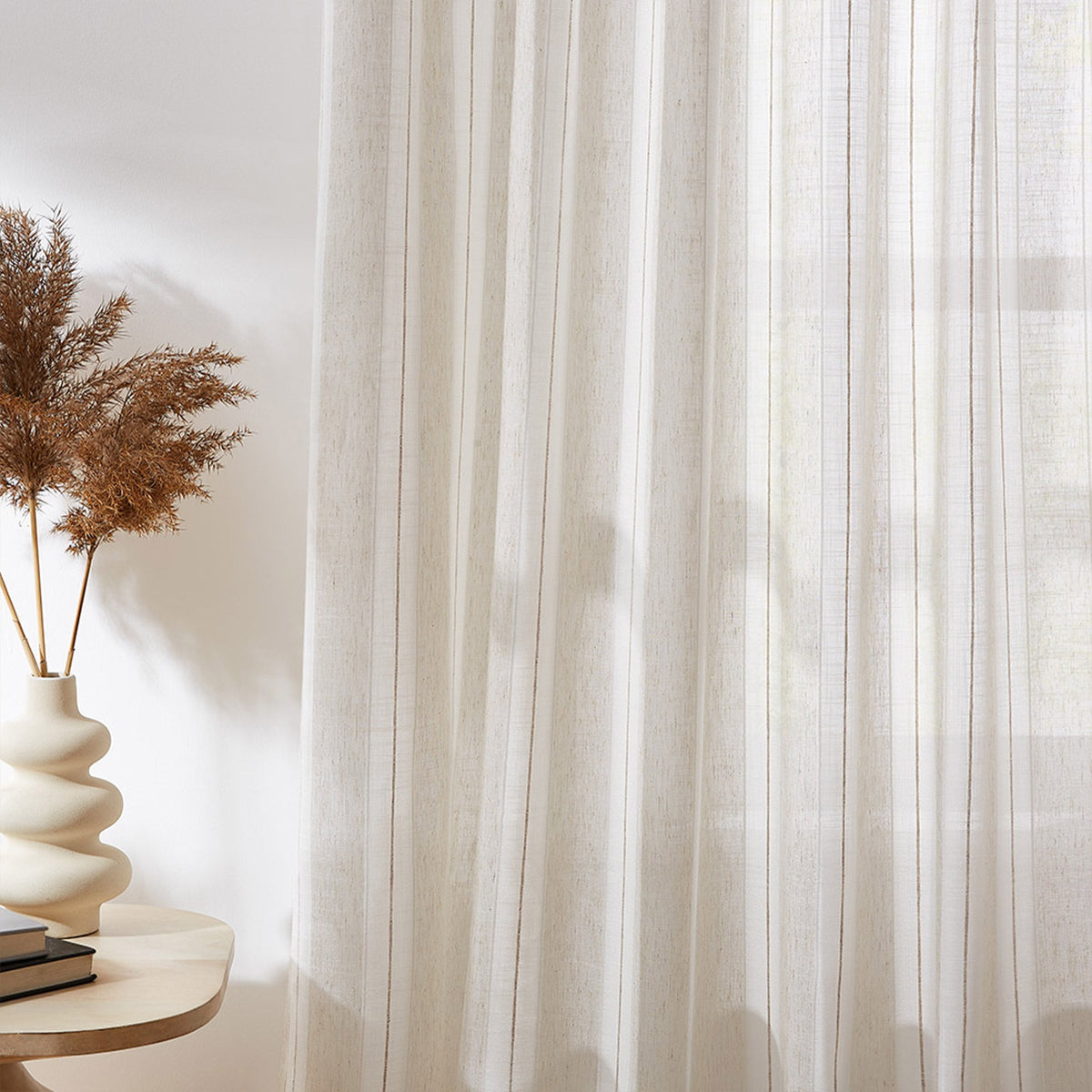 Amber Stripe Pattern Curtains