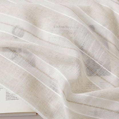 Amber Stripe Pattern Curtains
