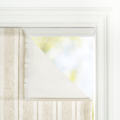 Amber Stripe Pattern Roman Shades