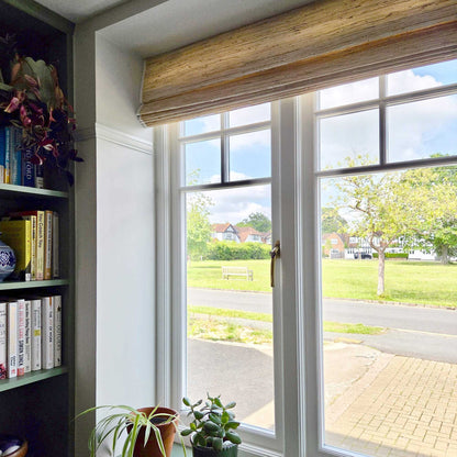Aurora Kenaf Custom Woven Wood Shades