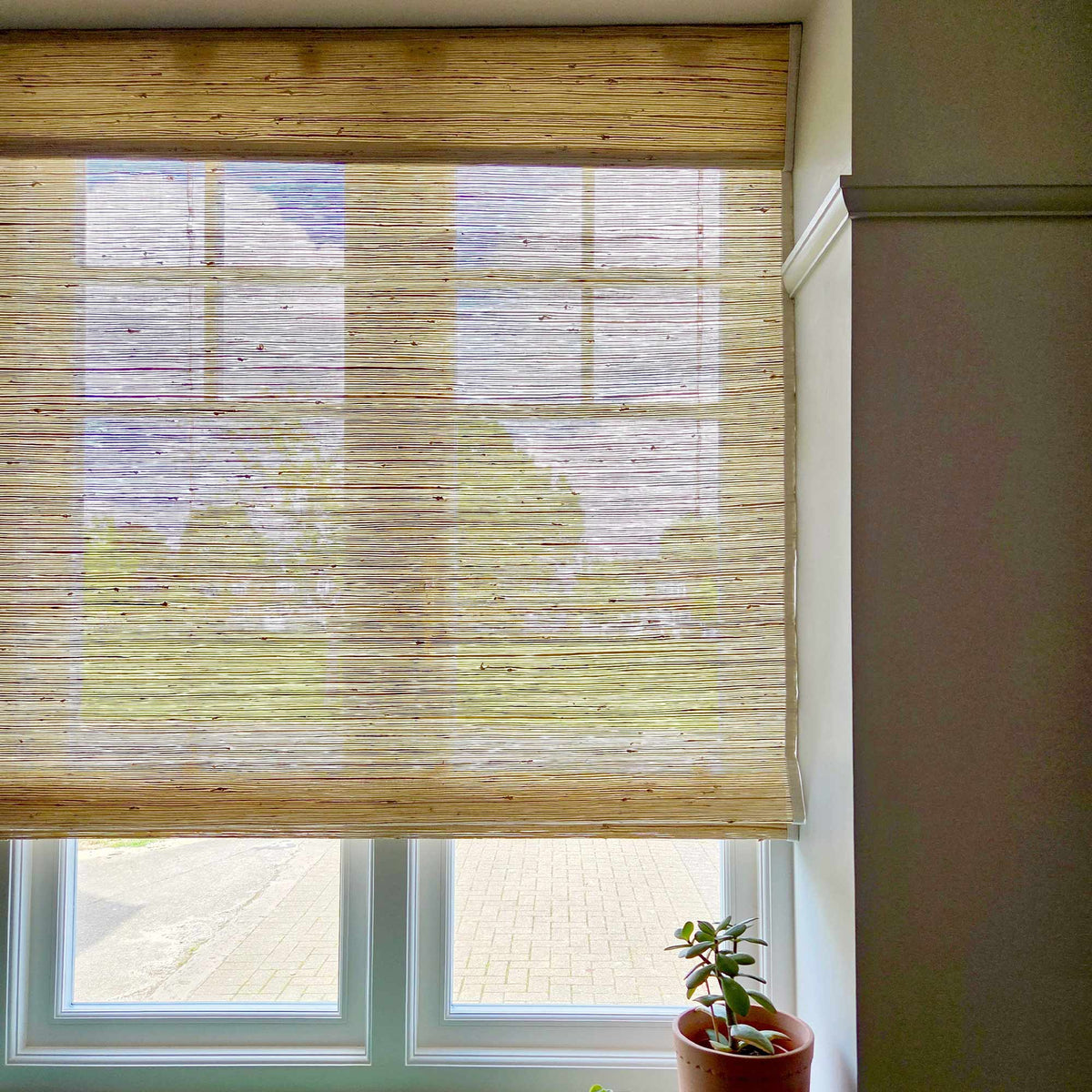 Aurora Kenaf Custom Woven Wood Shades