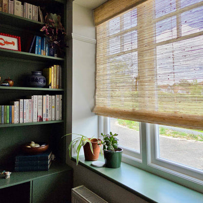Aurora Kenaf Custom Woven Wood Shades