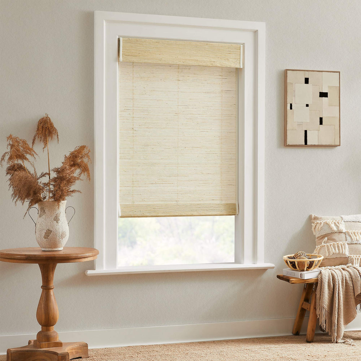 Aurora Kenaf Custom Woven Wood Shades