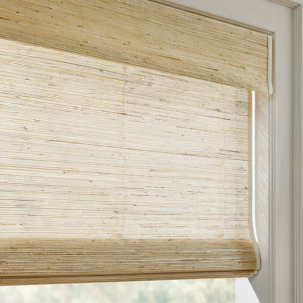 Aurora Kenaf Custom Woven Wood Shades
