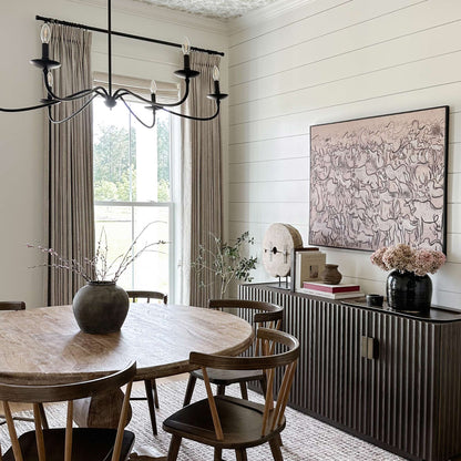 Blanche Cotton Blend Linen Look Curtains