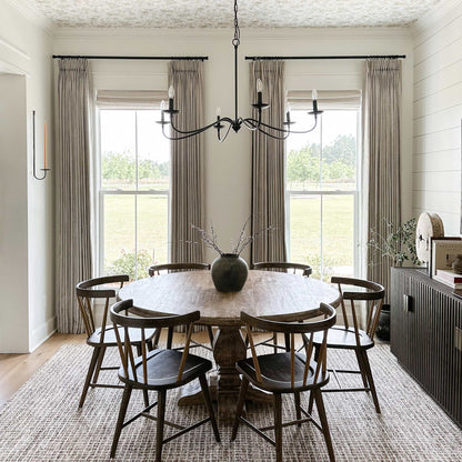 Blanche Cotton Blend Linen Look Curtains