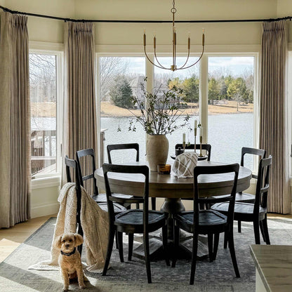 Blanche Cotton Blend Linen Look Curtains