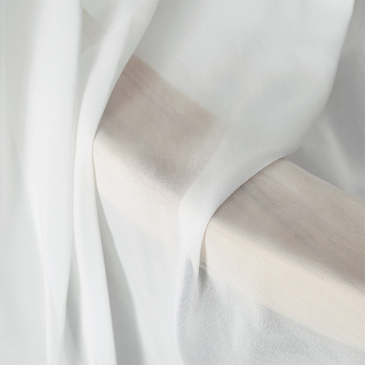 Liz Solid Flame Retardant Sheer Curtains
