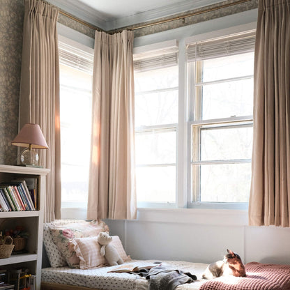 Scott Heavyweight Soft Checked Curtains