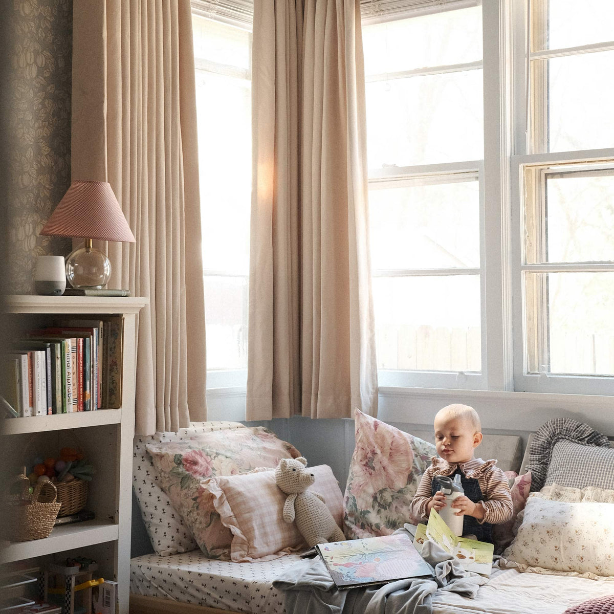 Scott Heavyweight Soft Checked Curtains