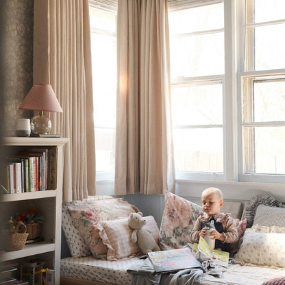 Scott Heavyweight Soft Checked Curtains
