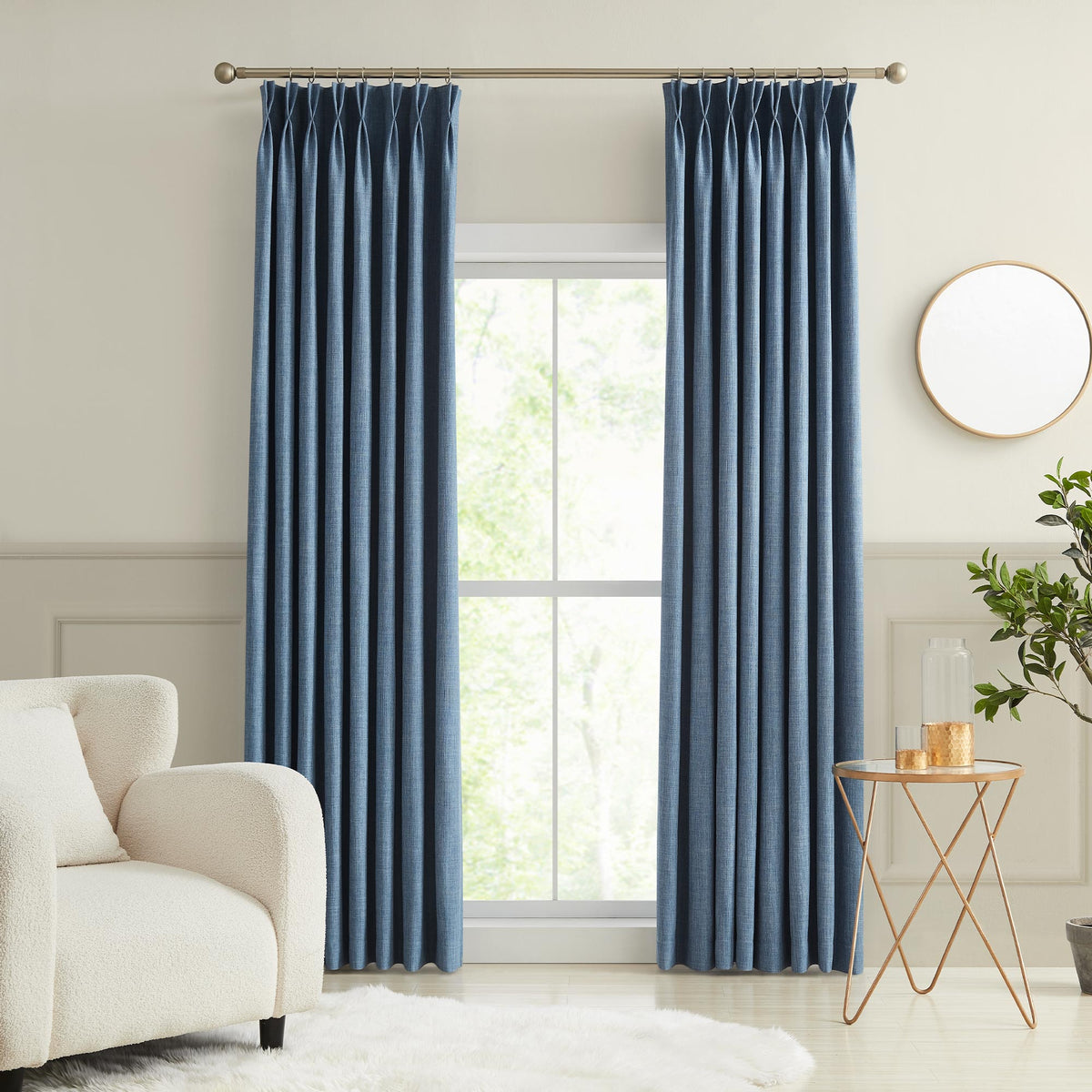 Daniel Permanently Flame Resistant Curtains