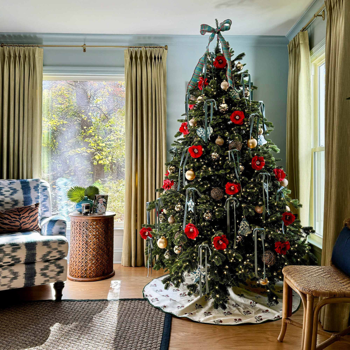 Eleanor Cotton-Blend Textured Curtains