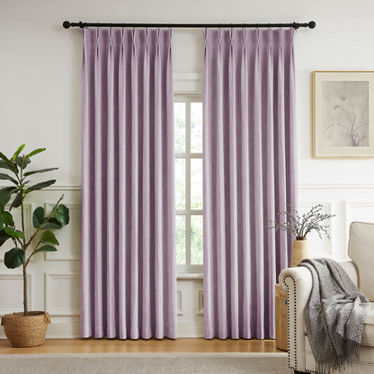 Eleanor Cotton-Blend Textured Curtains