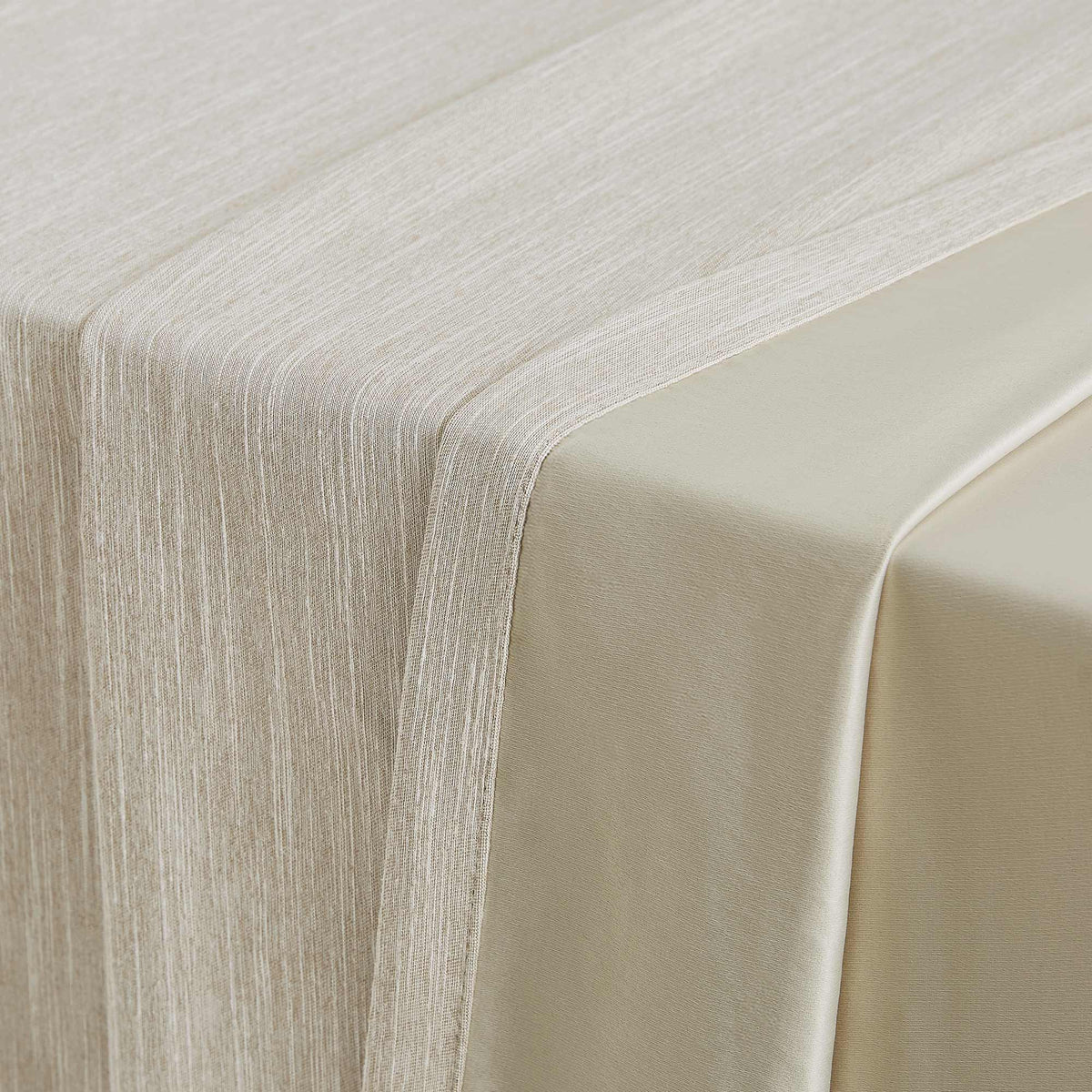 Eleanor Cotton-Blend Textured Curtains