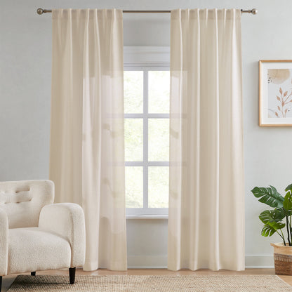 Ella Semi Sheer Curtains