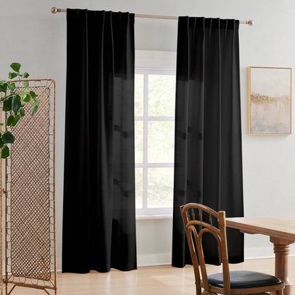 Ella Semi Sheer Curtains