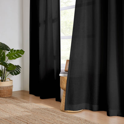 Ella Semi Sheer Curtains