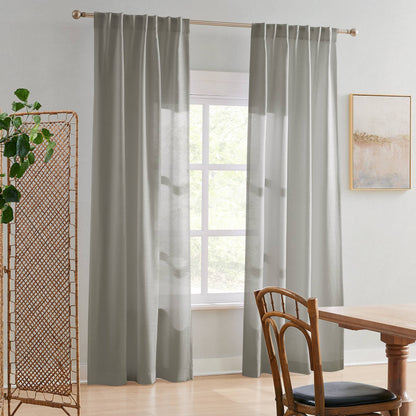 Ella Semi Sheer Curtains