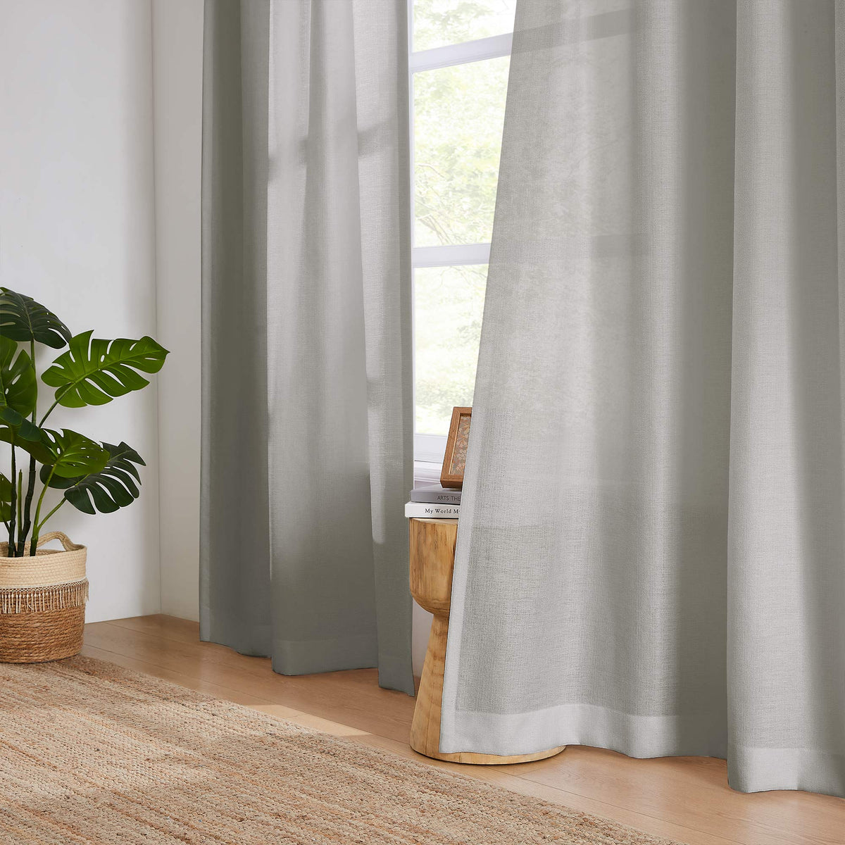 Ella Semi Sheer Curtains