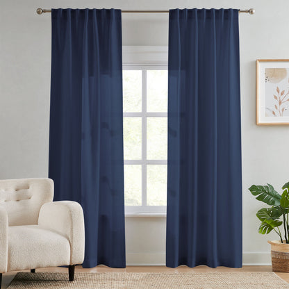 Ella Semi Sheer Curtains