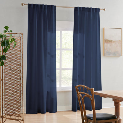 Ella Semi Sheer Curtains