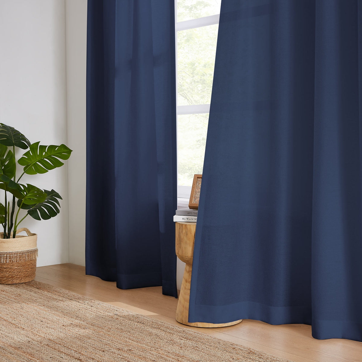 Ella Semi Sheer Curtains