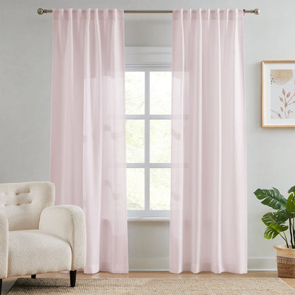 Ella Semi Sheer Curtains