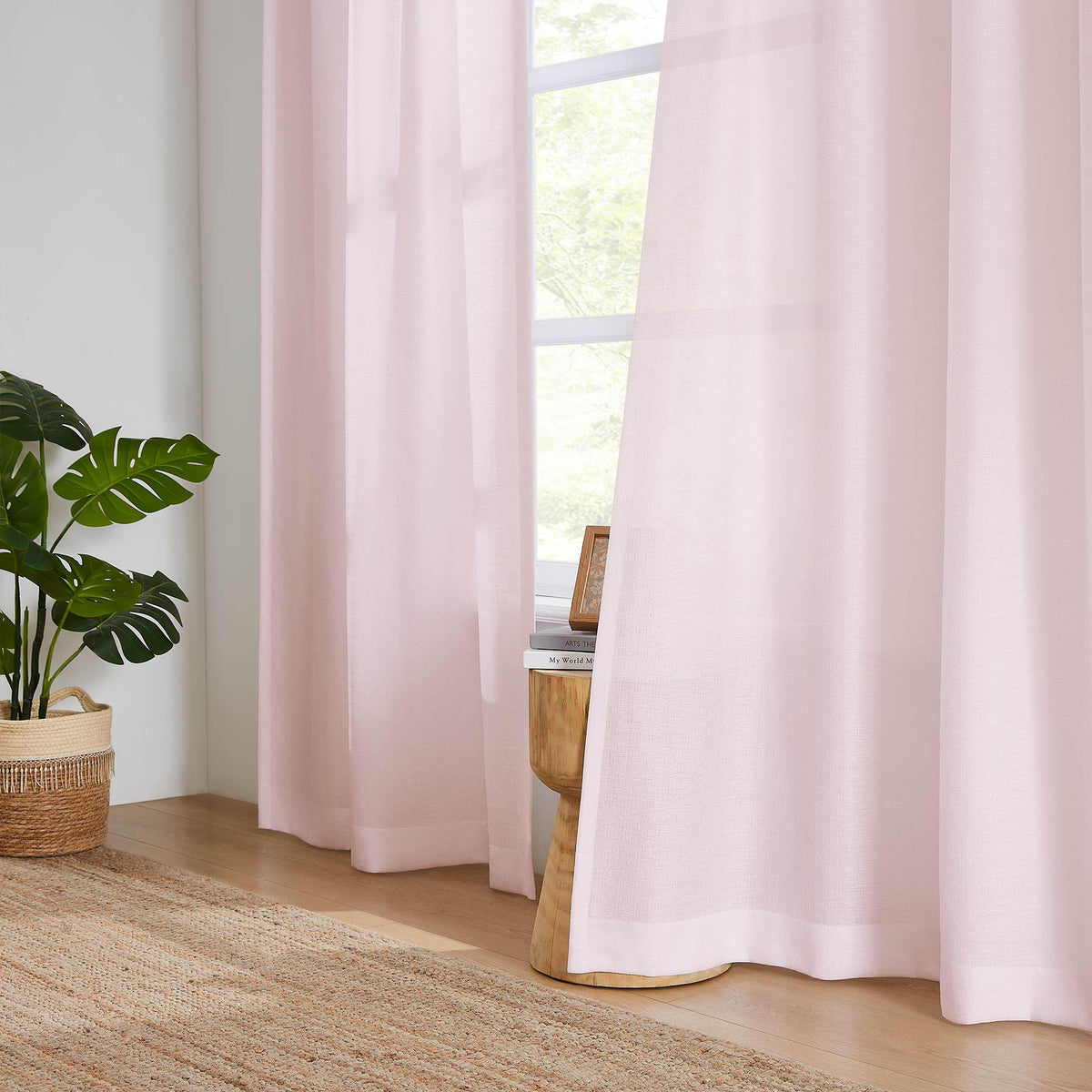 Ella Semi Sheer Curtains