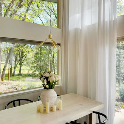Ella Semi Sheer Curtains