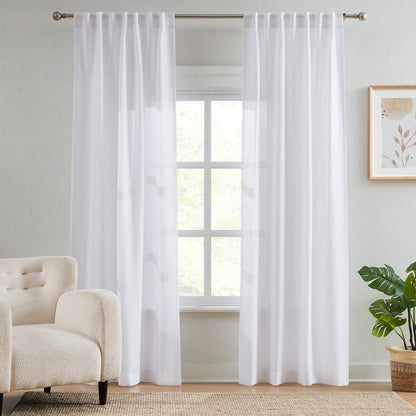 Ella Semi Sheer Curtains