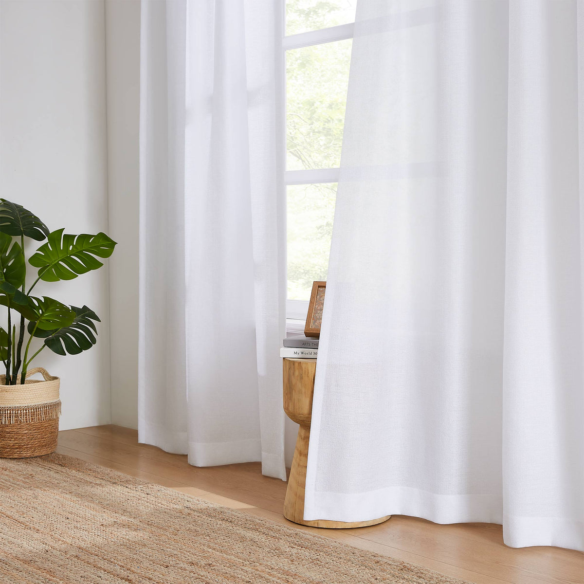 Ella Semi Sheer Curtains