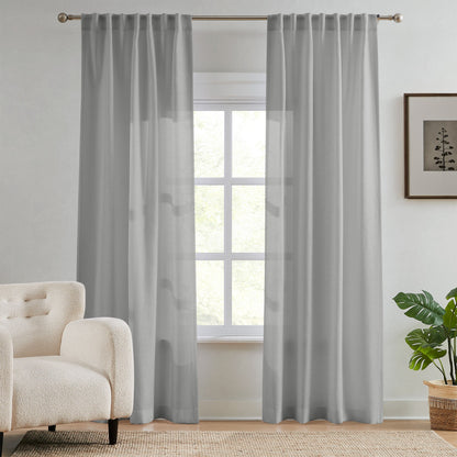 Ella Semi Sheer Curtains