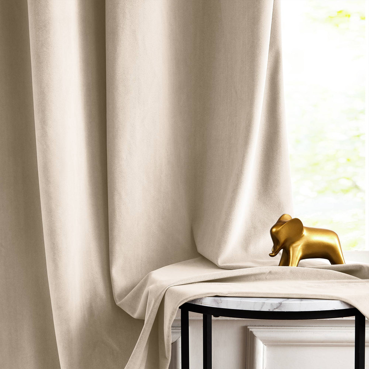 Elma Soft Blackout Velvet Curtains